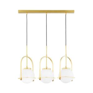 Jupiter 1917 - Závesný luster ROSSO na lankách 3xE27/15W/230V zlatý 1917 vyobraziť