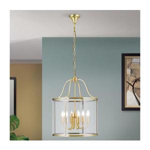 Orion - Luster na reťazi BRUNO 6xE14/40W/230V priemer 43 cm zlatý HL 6-1678/6 bronze vyobraziť