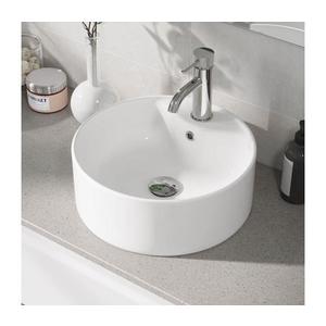 BATH DELUXE 06-038-09-11-00 - Umývadlo na dosku VIKEDAL Ø 38 cm keramika/biela 06-038-09-11-00 vyobraziť