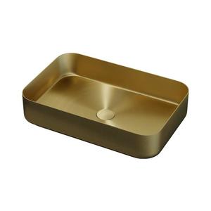 BATH DELUXE 06-052-18-70-00 - Umývadlo na dosku LJORDAL 52x34 cm oceľ/mosadz 06-052-18-70-00 vyobraziť