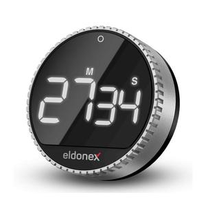 ELDONEX ECL-1210-SL - Odštevalna ura QuickCount 3xAAA srebrna/črna ECL-1210-SL vyobraziť