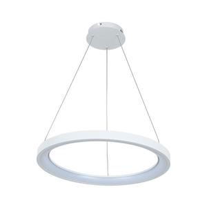 Brilagi - LED stmievateľný luster na lane FALCON SLIM LED/42W/230V pr. 50 cm biely + diaľkové ovládanie BRDX1330-500/BI vyobraziť