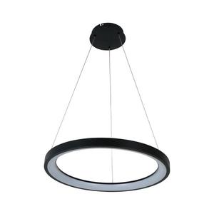 Brilagi - LED stmievateľný luster na lanku FALCON SLIM LED/42W/230V, priemer 50 cm, čierny, s diaľkovým ovládaním (DO) BRDX1330-500/CR vyobraziť