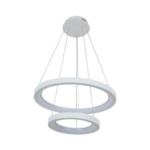 Brilagi - stmievateľný závesný luster na lankách FALCON SLIM LED/68W/230V, priemer 50 cm, biela, s diaľkovým ovládaním BRDX1330-2/BI vyobraziť