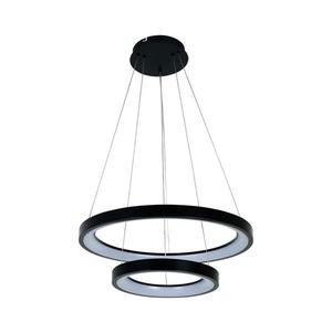 Brilagi - LED stmievateľný luster na lankách FALCON SLIM LED/68W/230V pr. 50 cm čierna +DO BRDX1330-2/CR vyobraziť