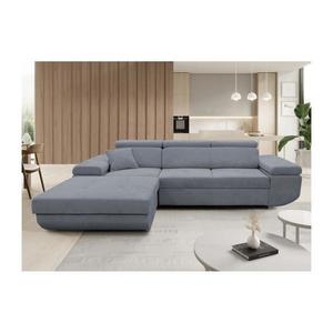 Rozkladacia rohová sedacia súprava s úložným priestorom vo tvare L CASTELO ľavá tmavošedá MAXIMO NEW (GANS) LEFT vyobraziť