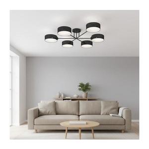 EMIBIG Prisadený luster MAGA 6xE14/10W/230V čierny 1568/6 vyobraziť