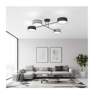 EMIBIG Prisadený luster MAGA 4xE14/10W/230V čierna/šedá 1573/4 vyobraziť