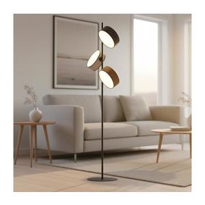 EMIBIG Stojacia lampa DRUMZ 3xE14/10W/230V čierna/hnedá/šedá 1566/LP3 vyobraziť