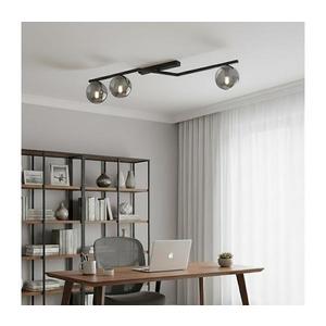 EMIBIG Stropné svietidlo NATON 3xE14/10W/230V čierna/dymová 1509/3 vyobraziť