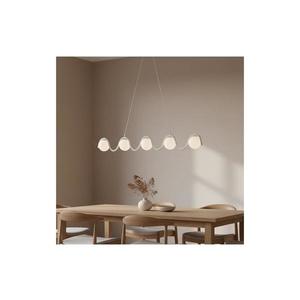 EMIBIG Luster na lanku SINUS 5xG9/8W/230V biely 1583/5 vyobraziť