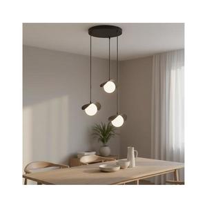 EMIBIG Závesný luster RITUAL na lanku 3xG9/8W/230V čierny 1490/3PREM vyobraziť