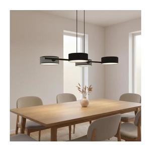 EMIBIG Závesné svietidlo na lanku DRUMZ 4xE14/10W/230V čierna/šedá 1567/4 vyobraziť