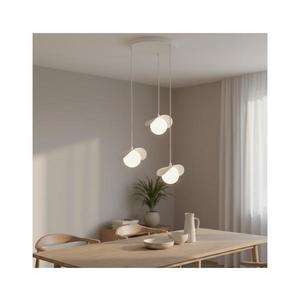 EMIBIG Luster na lanku RITUAL 3xG9/8W/230V biela 1584/3PREM vyobraziť