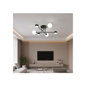 EMIBIG Prisadený luster HOLON 3xG9/8W/230V + 3xGX53/12W čierna 1558/6 vyobraziť