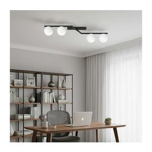 EMIBIG Stropné svietidlo NATON 4xE14/10W/230V čierna/biela 1508/4 vyobraziť