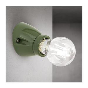 Orion - Nástenné svietidlo FROST 1xE27/60W/230V zelené WA 2-1367 grün/Kera vyobraziť