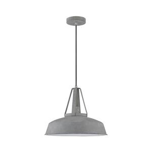 Závesný luster na lanku RYAN 1xE27/60W/230V sivý 8711247955214 vyobraziť