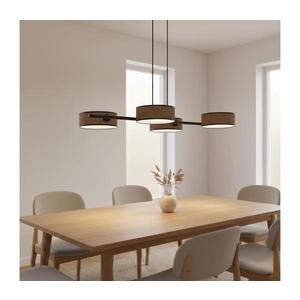 EMIBIG Závesný luster na lanku DRUMZ 4xE14/10W/230V hnedý 1563/4 vyobraziť