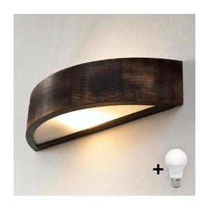 Brilagi - LED nástenné svietidlo CARVALHO SMOKEY 1xE27/60W/230V dub 8590828019527 vyobraziť