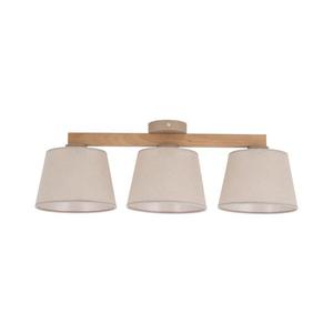 Brilagi - Prisadený luster LATTE SABIA 3xE27/15W/230V borovica/béžová 11565 vyobraziť