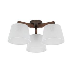 Brilagi - Prisadený luster LATTE 3xE27/15W/230V borovica/biela 11569 vyobraziť