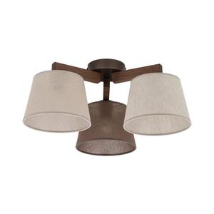 Brilagi - Prisadený luster LATTE 3xE27/15W/230V borovica/mix 11572 vyobraziť