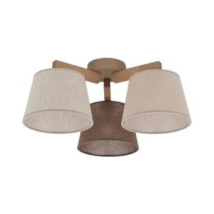 Brilagi - Prisadené stropné svietidlo LATTE SABIA 3xE27/15W/230V borovica/mix 11576 vyobraziť