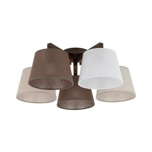 Brilagi - Prisadený luster LATTE 5xE27/15W/230V borovica/mix 11580 vyobraziť