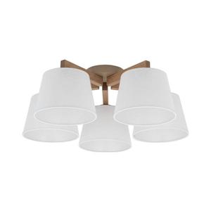 Brilagi - Prisadené stropné svietidlo LATTE SABIA 5xE27/15W/230V borovica/biela 11581 vyobraziť