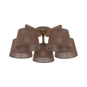 Brilagi - Prisadené stropné svietidlo LATTE SABIA 5xE27/15W/230V borovica/hnedá 11582 vyobraziť