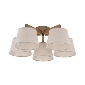 Brilagi - Prisadený luster LATTE SABIA 5xE27/15W/230V borovica/krémová 11583 vyobraziť