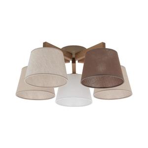 Brilagi - Prisadený luster LATTE SABIA 5xE27/15W/230V borovica/mix 11584 vyobraziť