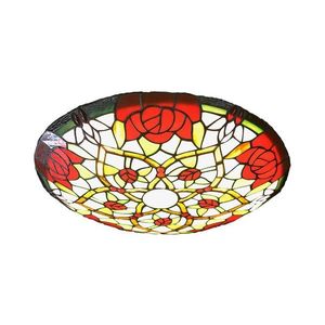 Brilagi - Tiffany vitrážové stropné svietidlo GARLAN 2xE27/60W/230V 63015 vyobraziť