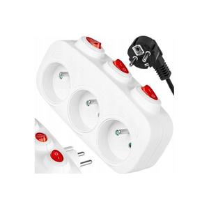 Vayox Rozbočovacia zásuvka s vypínačmi 3Z BX14692 vyobraziť