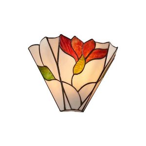Endon 63964 - Nástenné svietidlo Tiffany BOTANICA 1xE14/40W/230V 63964 vyobraziť