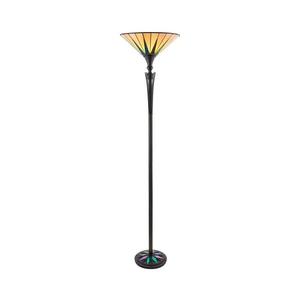 Endon 64042 - Stojacia lampa Tiffany DARK STAR 1xE27/60W/230V pr. 42 cm 64042 vyobraziť