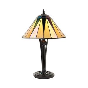 Endon 70367 - Stolná lampa Tiffany DARK STAR 1xE14/40W/230V, priemer 30 cm 70367 vyobraziť