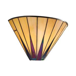 Endon 64046 - Nástenné svietidlo Tiffany DARK STAR 1xE14/40W/230V 64046 vyobraziť