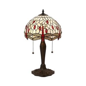 Endon 64086 - Stolná lampa Tiffany DRAGONFLY 2xE27/60W/230V priemer 30 cm 64086 vyobraziť