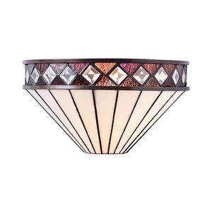 Endon 64149 - Nástenné svietidlo Tiffany FARGO 1xE14/40W/230V 64149 vyobraziť