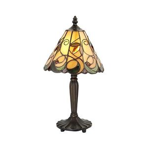 Endon 64196 - Stolná lampa Tiffany JAMELIA 1xE14/40W/230V pr. 20 cm 64196 vyobraziť