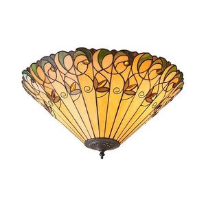 Endon 70706 - Stropné svietidlo Tiffany JAMELIA 2xE27/60W/230V, priemer 50 cm 70706 vyobraziť