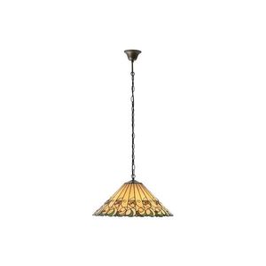 Endon 64194 - Luster na reťazi Tiffany JAMELIA 3xE27/60W/230V, priemer 50 cm 64194 vyobraziť