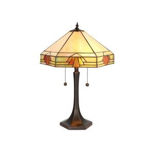 Endon 64286 - Stolná lampa Tiffany NEVADA 2xE27/60W/230V priemer 40 cm 64286 vyobraziť
