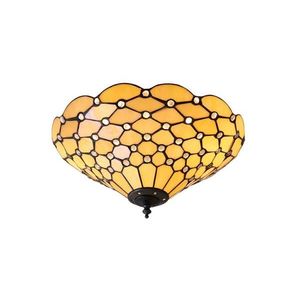 Endon 70242 - Stropné svietidlo Tiffany PEARL 2xE27/60W/230V priemer 37 cm 70242 vyobraziť