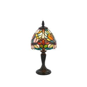 Endon 64331 - Stolová lampa Tiffany SYLVETTE 1xE14/40W/230V, priemer 15 cm 64331 vyobraziť