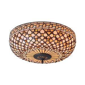 Endon 64276 - Stropné svietidlo Tiffany MILLE FEUX 2xE27/60W/230V priemer 45 cm 64276 vyobraziť