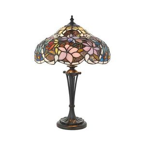 Endon 64327 - Stolová lampa Tiffany SULLIVAN 2xE14/40W/230V pr. 30 cm 64327 vyobraziť