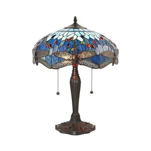Endon 64089 - Stolná lampa Tiffany DRAGONFLY 2xE27/60W/230V priemer 41 cm 64089 vyobraziť